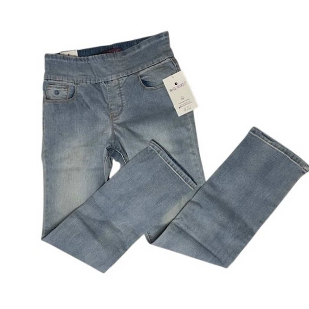 Gloria Vanderbilt Straight Leg Amand Pull On Jeans 6P (899)